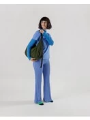 Large Nylon Crescent Bag | Bay Laurel