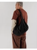 Large Nylon Crescent Bag | Black 3 Large Nylon Crescent Bag | Black - Image 3