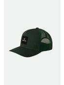 Brixton Alpha Block X Curved Medium Profile Mesh Cap