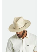 Brixton Messer Western Straw Fedora | Natural