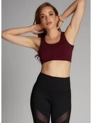 Bamboo Bralette | Bordeaux