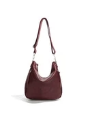 Megan Hobo | Burgundy