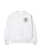 Flower Girl Crewneck | White