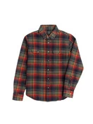 Golden Woven Shirt | Dark Navy