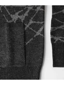 Ca Mirror Cardigan | Black/Marle 4 Ca Mirror Cardigan | Black/Marle - Image 4