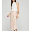 Florentine Skirt | White Ditsy