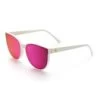 Carat Carat Sunglass : White/Spectrum Lens| Polarized