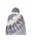 HUF Lo-Fi TieDye Pullover Hoodie Jacket | Black
