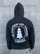 Trees Please Pullover Hoodie | Black