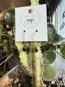 Amethyst Hoop | Gold