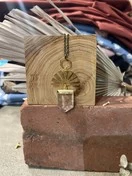 Crystal Quartz Golden Ray Necklace