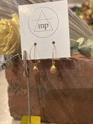 Sunstone Hoops | Gold