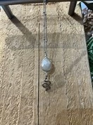 White Moonstone Snake | Silver
