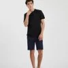 Minimum Aarhus 3255A Short Sleeved T-Shirt | Black