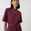 Minimum Lyina Midi Dress 9760 | Burgundy
