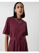 Minimum Lyina Midi Dress 9760 | Burgundy