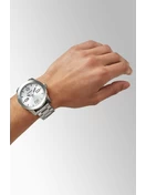 NIXON Corporal Stainless Steel Watch | White/Silver