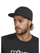 NIXON Delta Flexfit Hat | Black 4 NIXON Delta Flexfit Hat | Black - Image 4