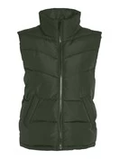 Noisy May Dalcon Short Vest Kombu| Green 5 Noisy May Dalcon Short Vest Kombu| Green - Image 5