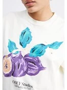 OBEY Food For Your Mind Tee | Unbleached 4 OBEY Food For Your Mind Tee | Unbleached - Image 4