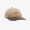 OBEY Pigment 2 Tone Lowercase 6 Panel Strapback Cap | Pigment Khaki Multi