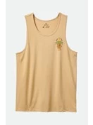 Palm Jaguar Tank Top | Oat Milk