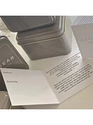 Cambridge Light Pink Baguette Ring | Gold Vermeil