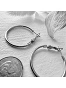 Dave Classic Hoop Earrings | Gold