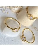 Pavao Ornate Rhinestone Ring