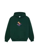 Polar Dave Hoodie Dog | Dark Green