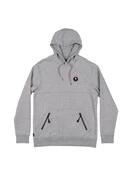 Water Repellent Hood Zip Pouch | Charcoal Heather