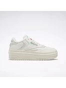 Reebok Women's Club C Extra | Chalk/Chalk/Glen Green