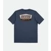 Regal Short Sleeve Standard Tee | Washed Navy/Sepia