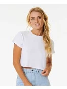Rip Curl Classic Ribbed Tee | Optical White