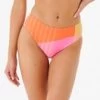 Rip Curl Day Break Mid Rise Good Coverage Bikini Pant | Multico