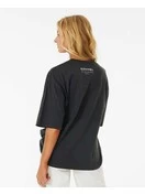 Rip Curl Midnight Heritage Tee | Washed Black