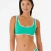 Rip Curl Premium Surf B-C Bralette Bikini Top | Green