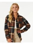Rip Curl Sun Club Flannel Shirt | Brown
