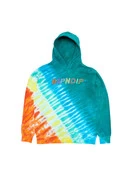 RIPNDIP Prisma Pullover Hoodie Jacket | Teal Rainbow Dye
