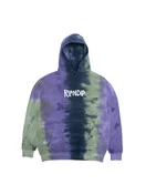 Ripndip Rubber Logo Hoodie Jacket | Sage/Slate Tie Dye
