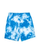 RIPNDIP Ripntail Sweatshorts | Blue Acid Wash