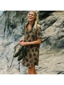 Bless Up Dress | Dark Khaki 6 Bless Up Dress | Dark Khaki - Image 6