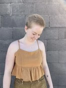 Rusty Passage Cami Top | Gold Mustard