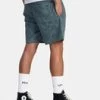 RVCA Palms Down 17" Elastic Waist Shorts | Balsam Green