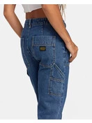 RVCA Recession Denim Pants | Blue Rinse 2 RVCA Recession Denim Pants | Blue Rinse - Image 2