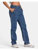 RVCA Recession Denim Pants | Blue Rinse 3 RVCA Recession Denim Pants | Blue Rinse - Image 3