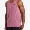 RVCA Sport Vent Tank Top | Rose Shadow