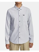 RVCA That'll Do Stretch Long Sleeve Shirt | Pavement