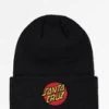 Santa Cruz Classic Dot Beanie | Black