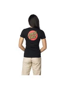 Santa Cruz Classic Dot Womens T-Shirt | Black